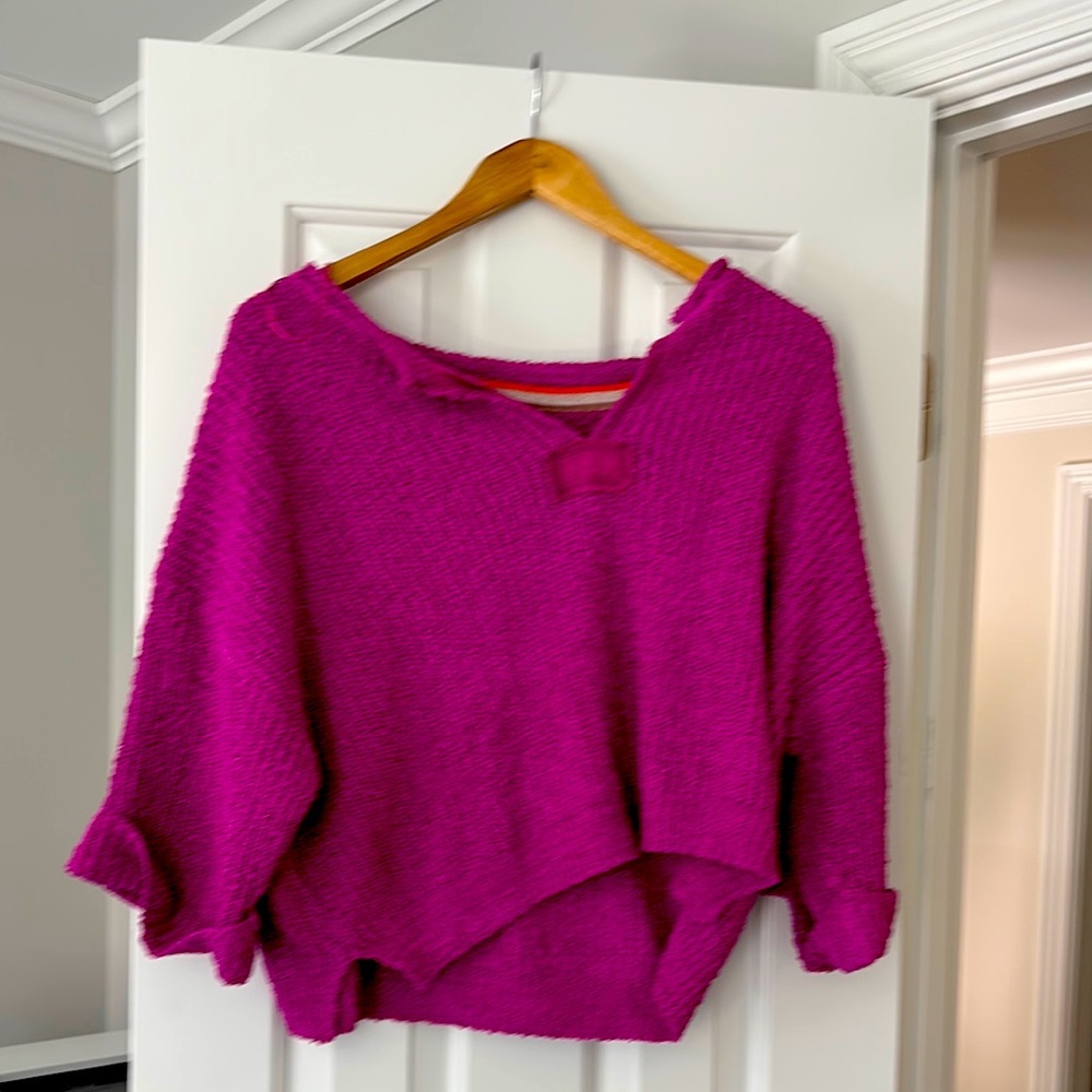 Women's Fuchsia Sweater